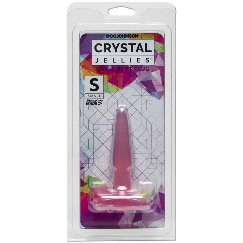 Crystal Jellies 4 Inch Small Beginners Butt Plug - - Butt Plugs