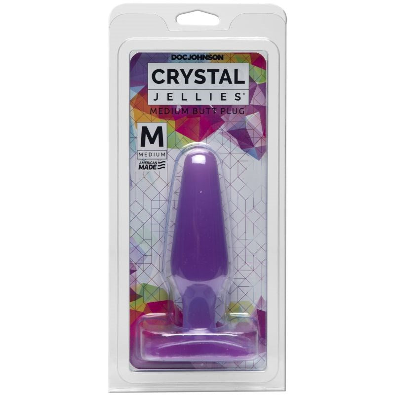 Crystal Jellies 5 Inch Medium Butt Plug - - Butt Plugs