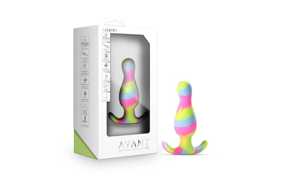Avant Kaleido Tapered Head Silicone Butt Plug - - Butt Plugs