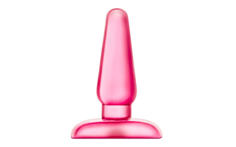 B Yours Eclipse Anal Pleaser Butt Plug Medium Pink - - Butt Plugs