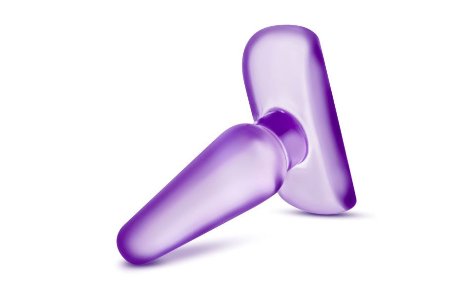 B Yours Eclipse Anal Pleaser Butt Plug Small Purple - - Butt Plugs