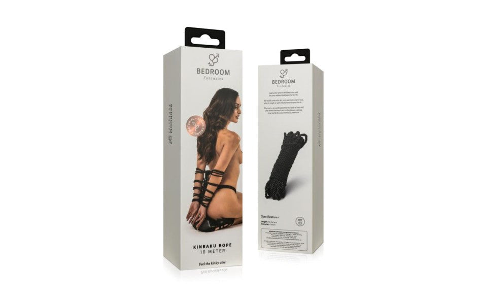 Bedroom Fantasies Kinbaku Bondage Rope Cotton 5m - - Cuffs And Restraints