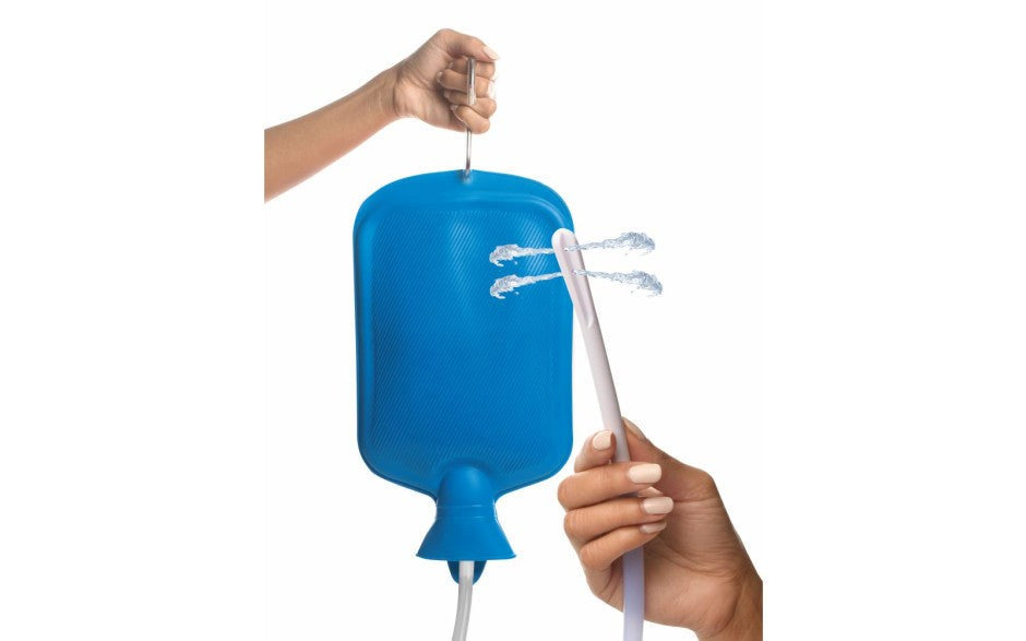 CleanStream Deluxe Shower Enema Bag and Nozzle Kit - - Enemas and Douches