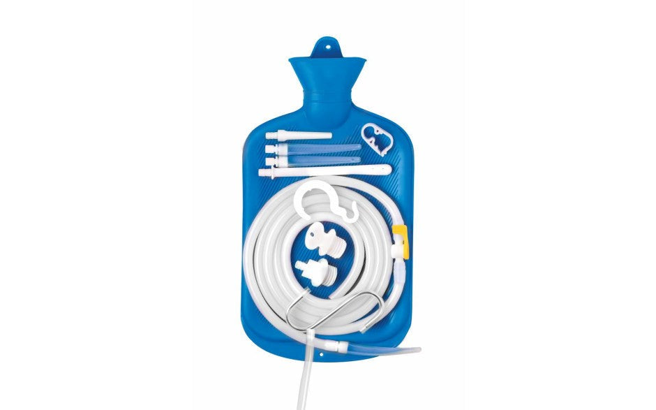CleanStream Deluxe Shower Enema Bag and Nozzle Kit - - Enemas and Douches