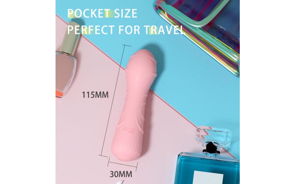 Drywell Barbie Yellow Vibrating Bullet Massager - - Bullet Vibrators