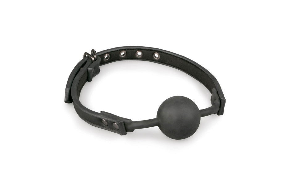 Fetish Collection Bondage Ball Gag With Silicone Ball - Bondage Gags and Bits