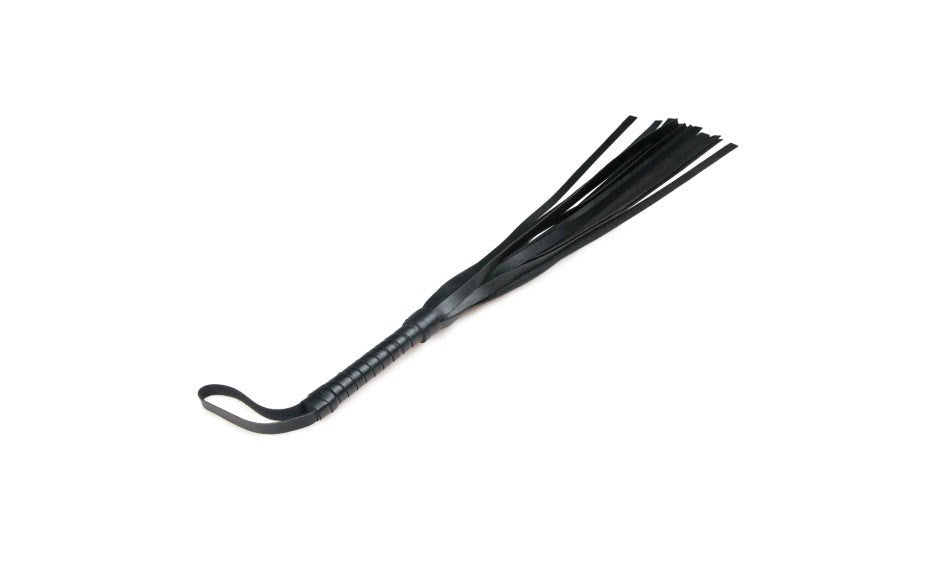 Fetish Collection Leather Flogger Bondage Whip - - Whips And Crops