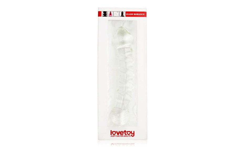 Glass Romance 5 Glass Dildo 7 Inch Clear - - Glass Sex Toys