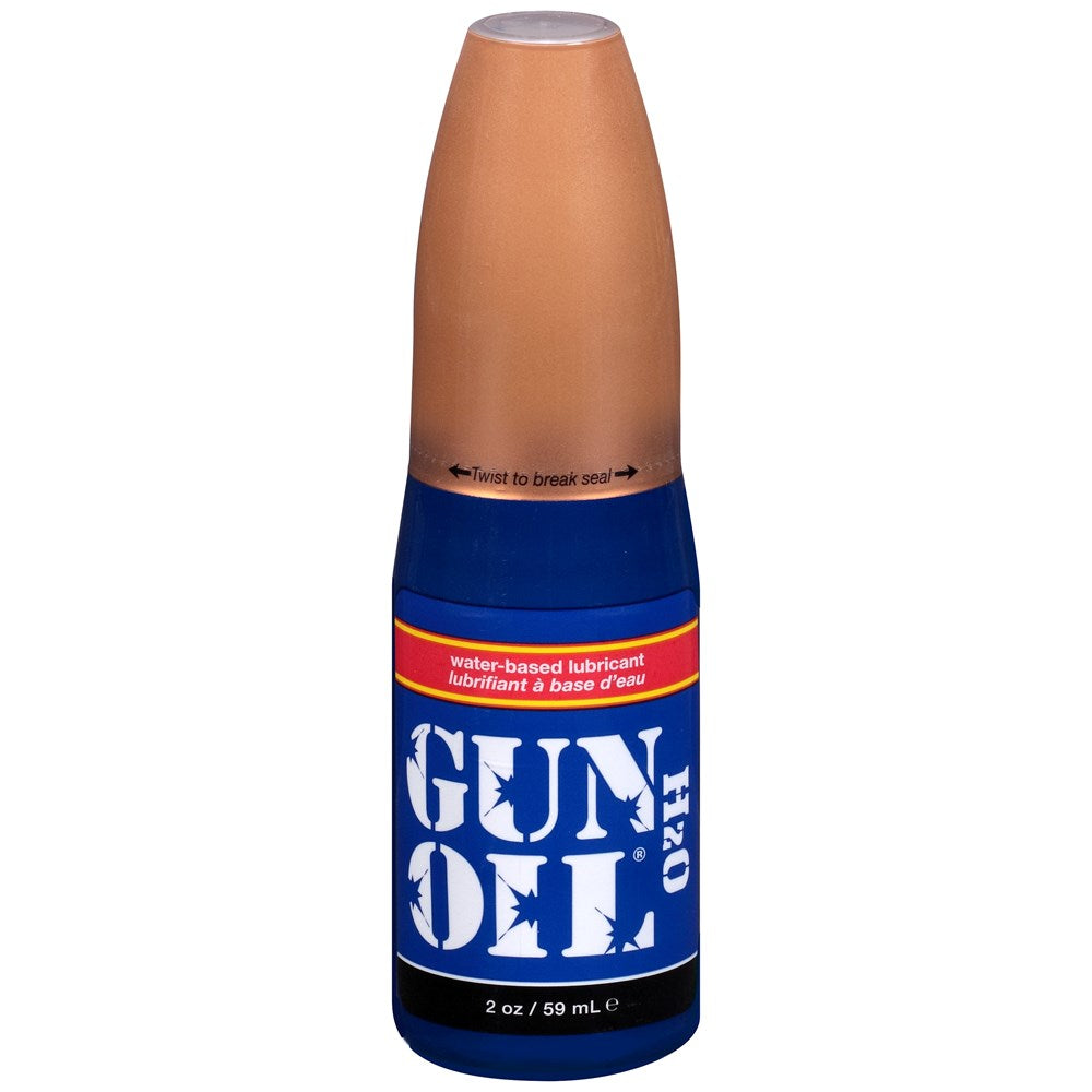 Gun Oil H2O Flip Top Bottle Water Based Lubricant - - Water Based Lubes