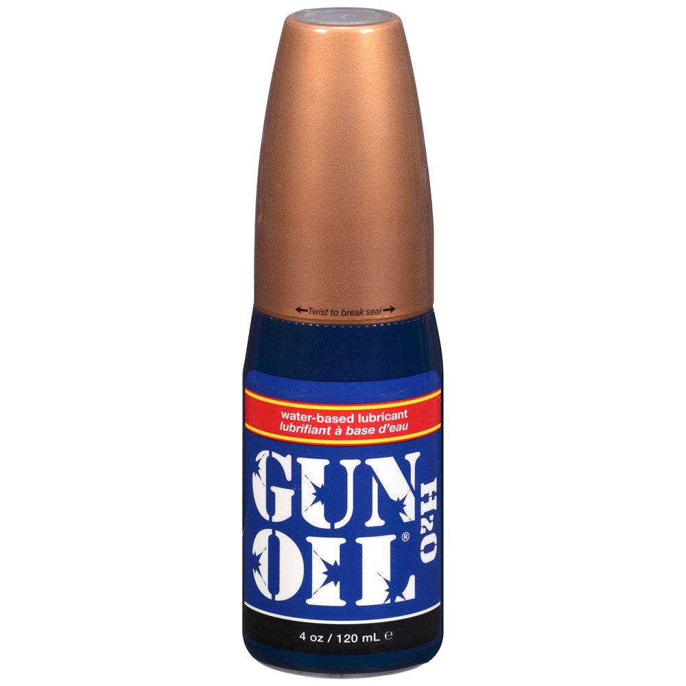 Gun Oil H2O Flip Top Bottle Water Based Lubricant - - Water Based Lubes