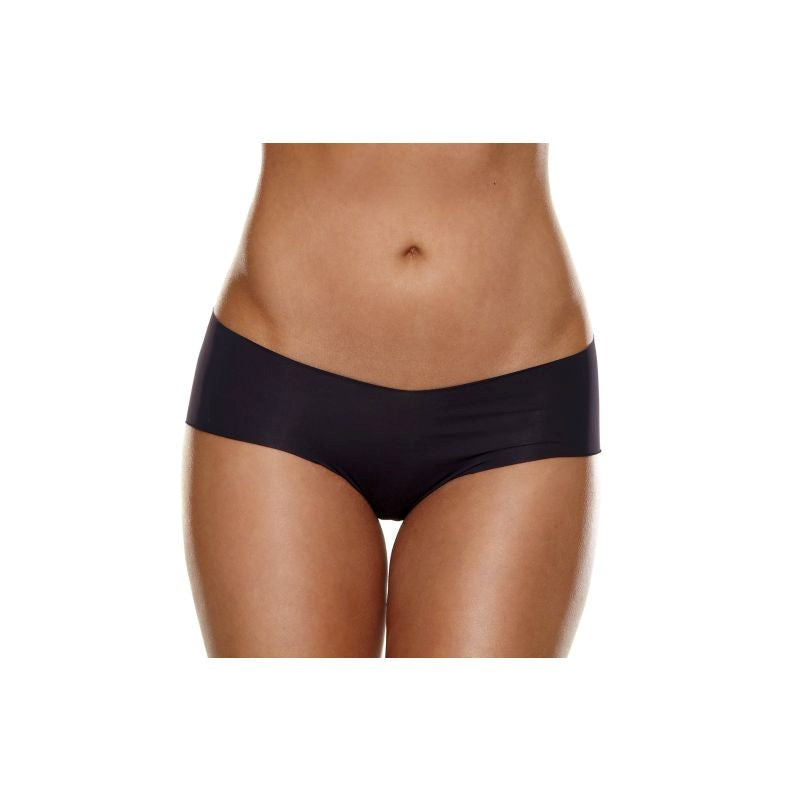 Hollywood Curves Invisible Womens Bootyshort Black - - G-Strings, Panties and Shorts