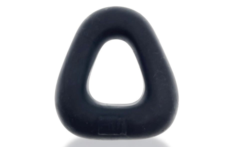 Hunkyjunk Zoid Trapaziod Lifter Stretchy Cock Ring Tar Ice - - Stretchy Cock Rings