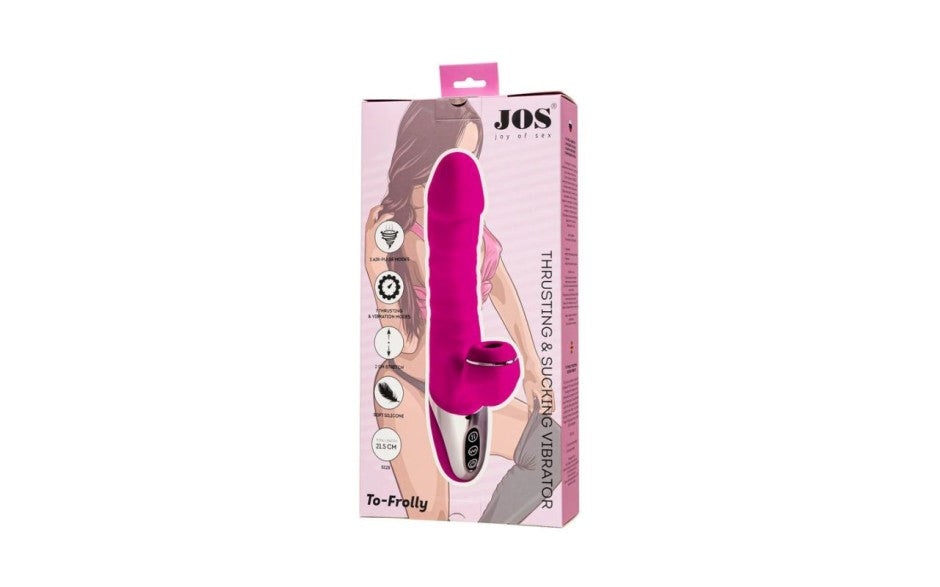 JOS To Frolly Thrusting and Sucking Rabbit Vibrator - - Rabbit Vibrators