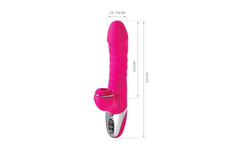 JOS To Frolly Thrusting and Sucking Rabbit Vibrator - - Rabbit Vibrators
