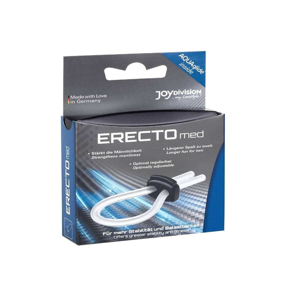 JoyDivision ERECTOmed Adjustable Silicone Cock Ring - - Cock Rings