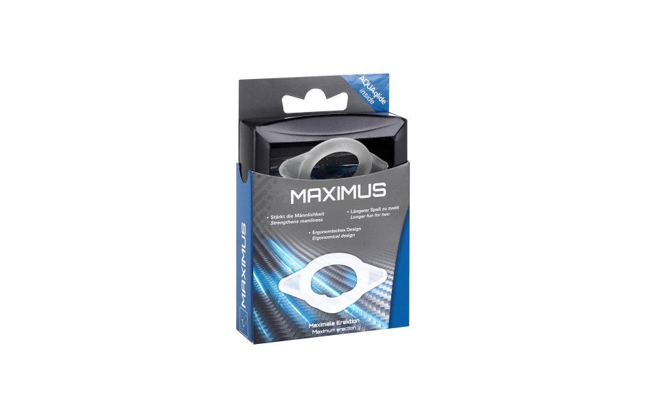 JoyDivision MAXIMUS Silicone Penis Ring Medium - - Stretchy Cock Rings