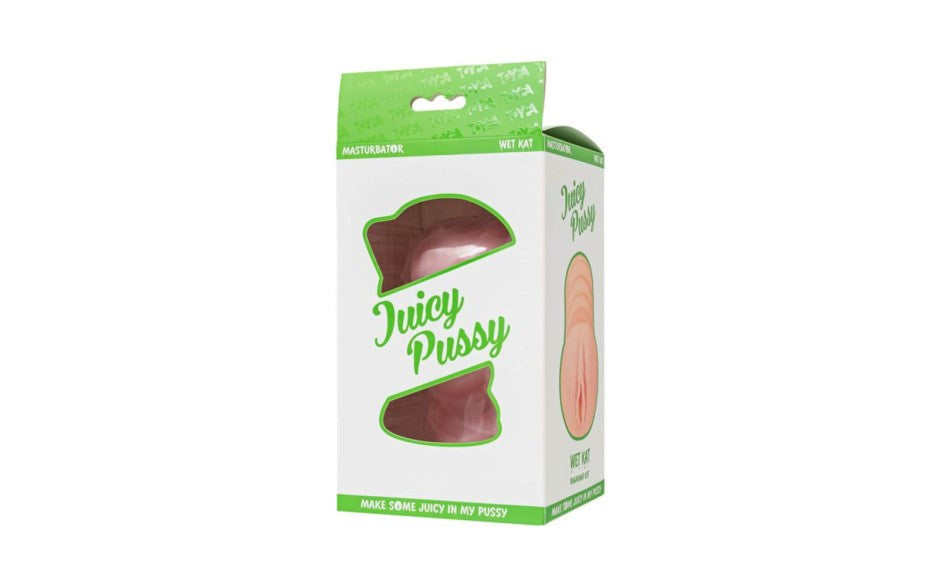 Juicy Wet Kat Self Lubricating Vaginal Tunnel Male Masturbator - - Masturbators and Strokers