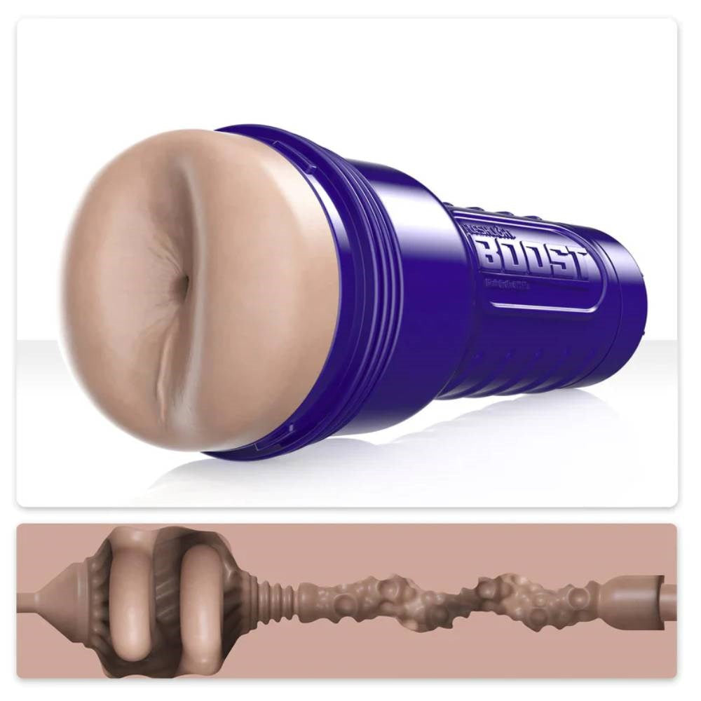 Fleshlight Boost Blast Male Pleasure Stroker Medium - Fleshlight Male Masturbators