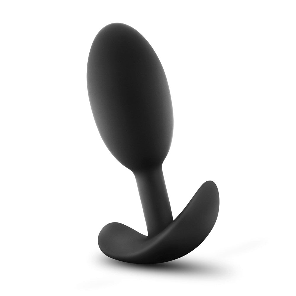 Luxe Wearable Vibra Sleek and Slim Butt Plug Medium - - Butt Plugs