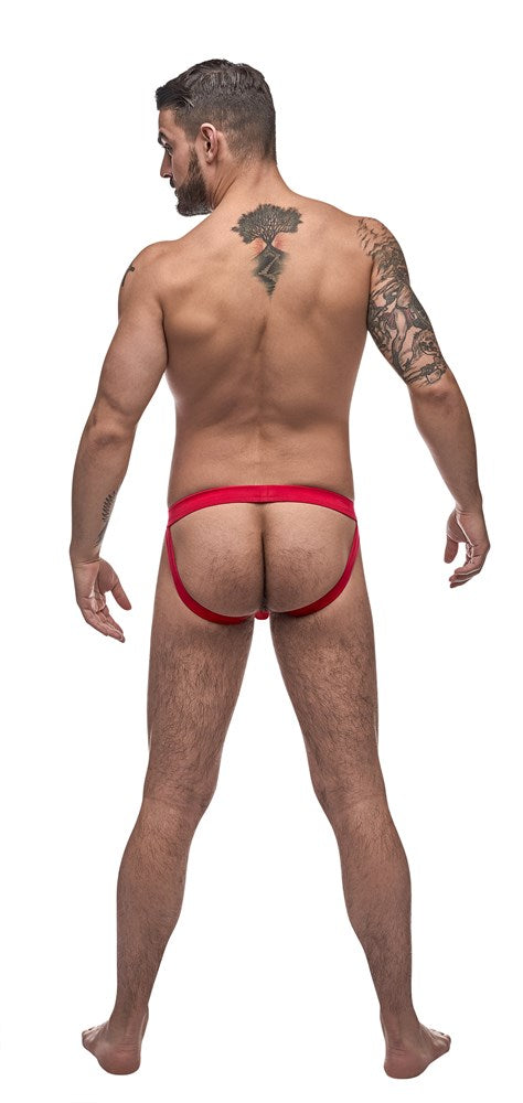 Male Power Pure Comfort Male Sport Jock Red - - Jocks and G-Strings