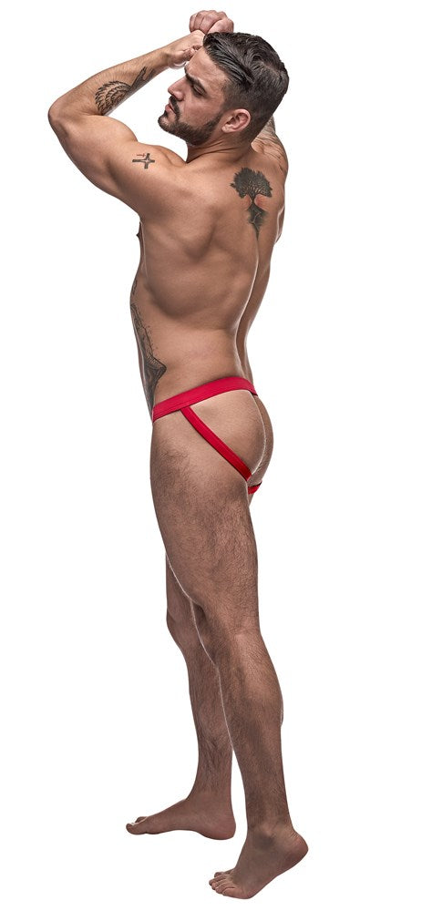 Male Power Pure Comfort Male Sport Jock Red - - Jocks and G-Strings
