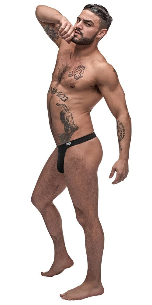 Male Power Pure Comfort Mens Bong Thong Black - - Mens Briefs And Boxers