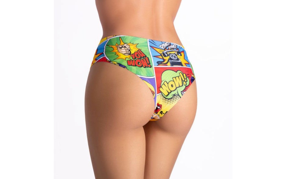 Mememe Lingerie Comics Insta Girl Slip Womens Underwear - - G-Strings, Panties and Shorts