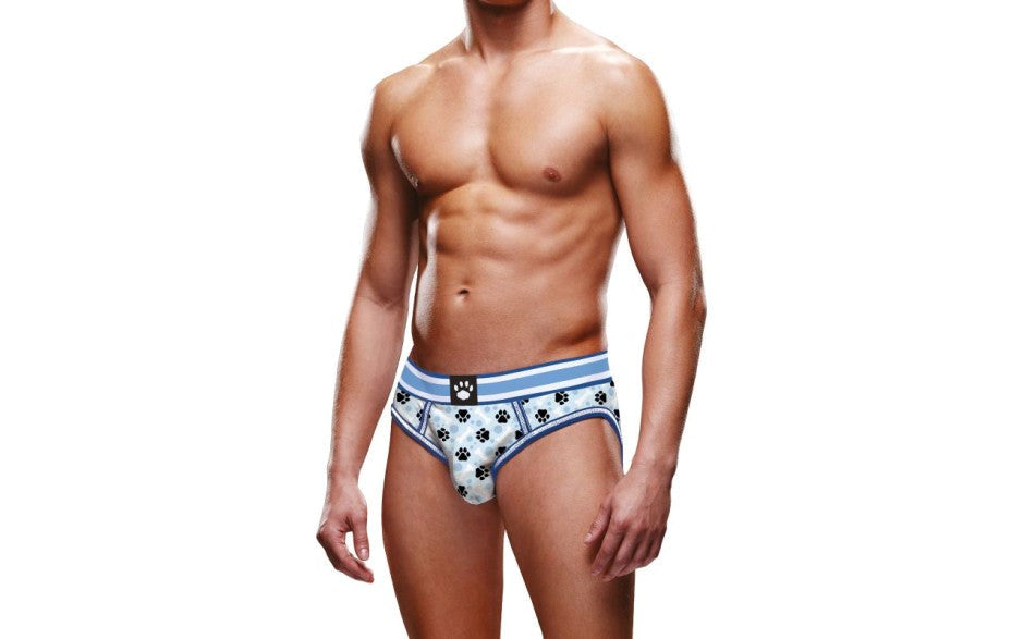 Prowler Blue Paw Open Back Mens Brief - - Mens Briefs And Boxers