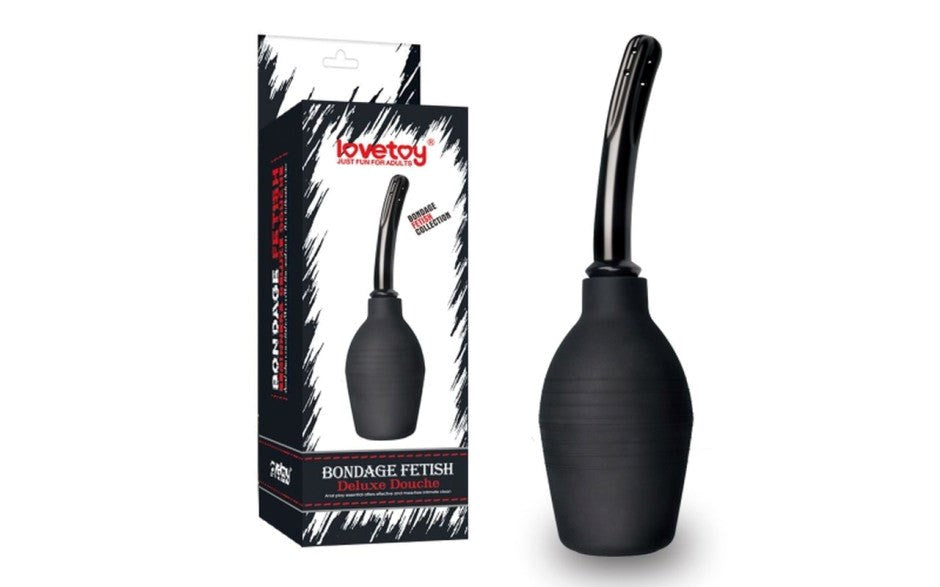 Lovetoy Deluxe Easy to Use Anal Douche 313ml - - Enemas and Douches