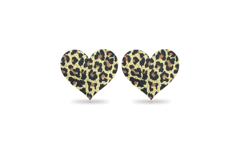 Lovetoy Leopard Sexy Nipple Pasties For Womens Twin Pack - - Breast and Nipple Toys