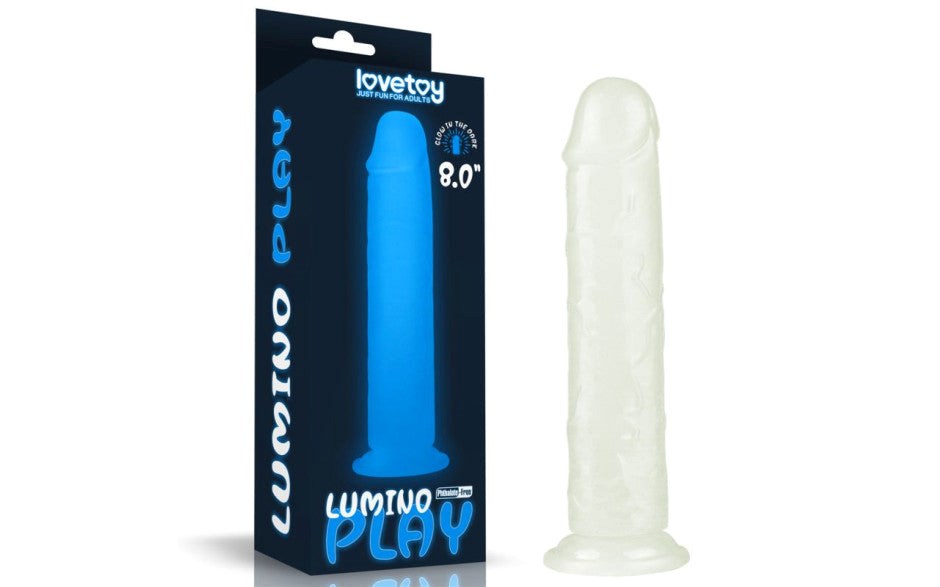 Lovetoy Lumino Play Suction Cup Realistic Dildo 8 Inch - - Realistic Dildos