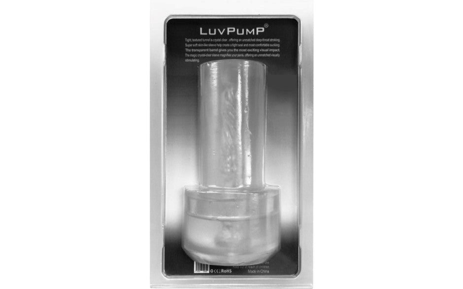 LuvPump Magic Sleeve Realistic Pussy Stroker Large - - Masturbators and Strokers