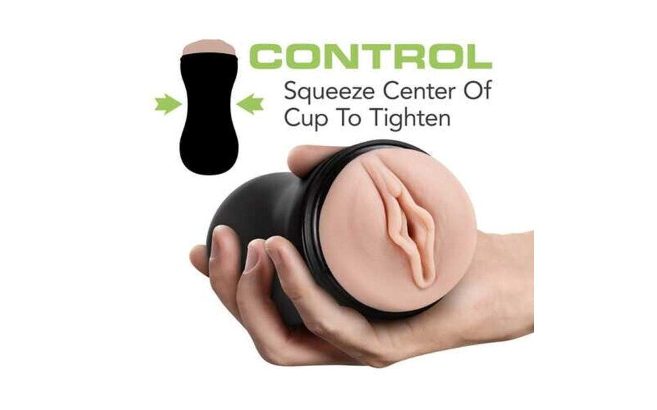 M for Men Soft & Wet Mens Stroker Cup Pussy - - Masturbators and Strokers