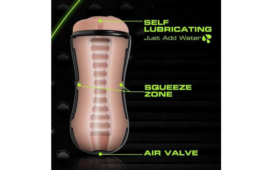 M for Men Soft & Wet Mens Stroker Cup Pussy - - Masturbators and Strokers