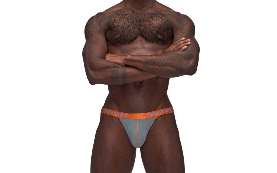 Male Power Casanova Uplift Male Jock Grey L / XL - - Jocks and G-Strings