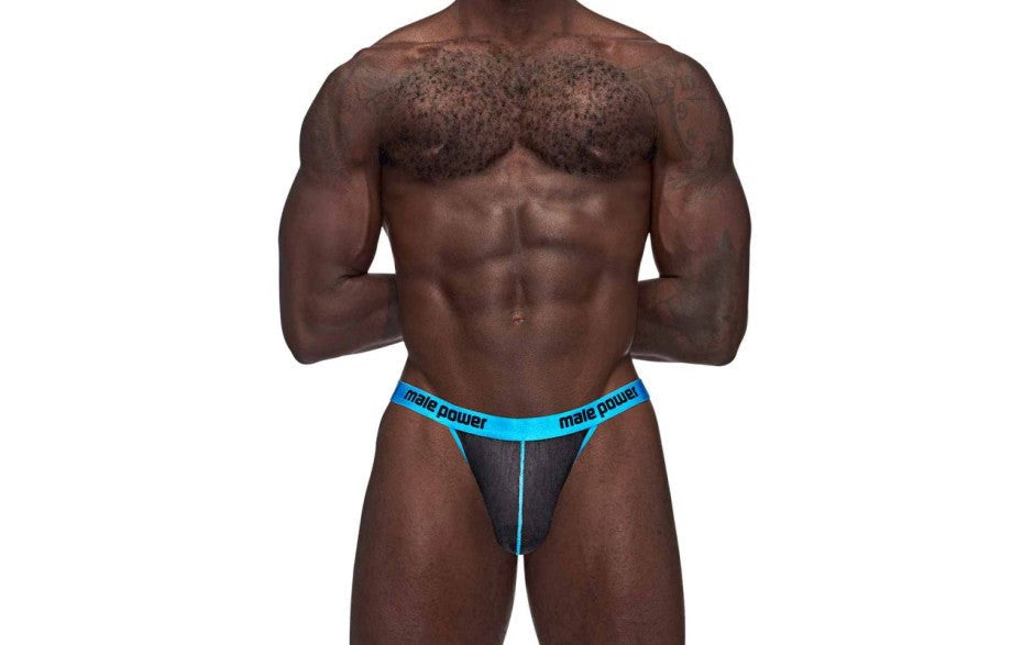 Male Power Casanova Uplift Micro Mens Thong Black S / M - - Mens Briefs And Boxers