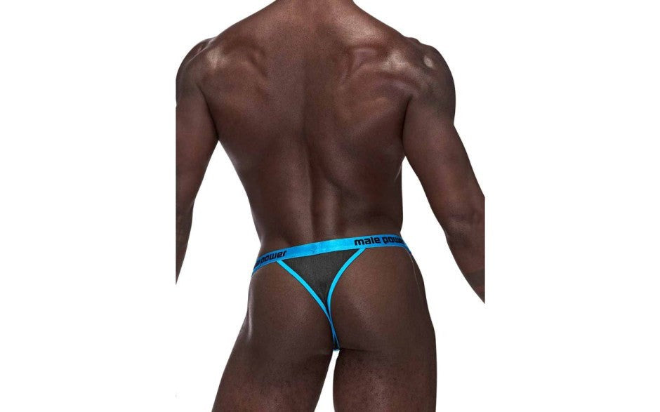Male Power Casanova Uplift Micro Mens Thong Black S / M - - Mens Briefs And Boxers