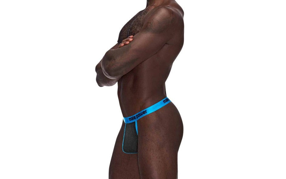Male Power Casanova Uplift Micro Mens Thong Black S / M - - Mens Briefs And Boxers