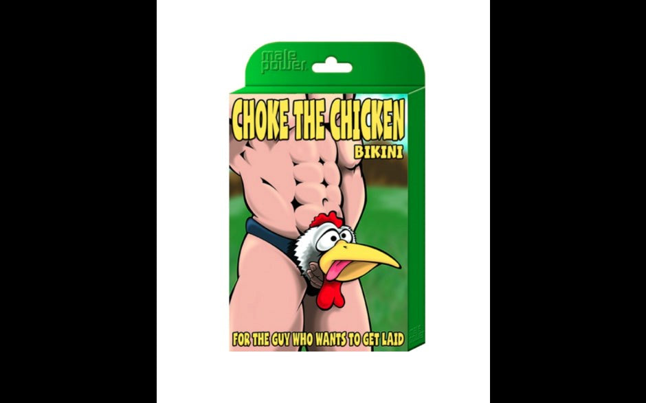 Male Power Choke the Chicken Novelty Underwear - - Party Gifts and Novelties