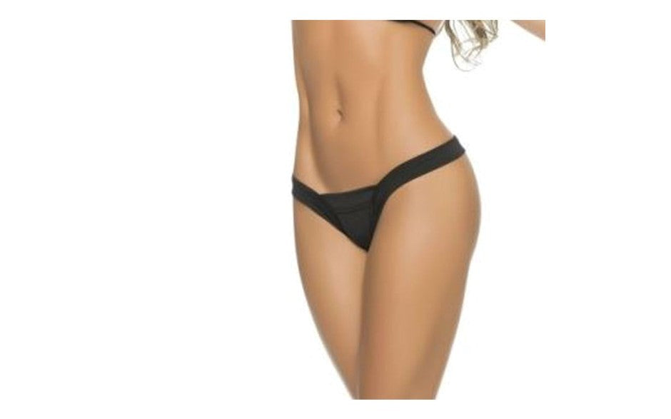 Mapale Perfect Womens Thong Black - - G-Strings, Panties and Shorts