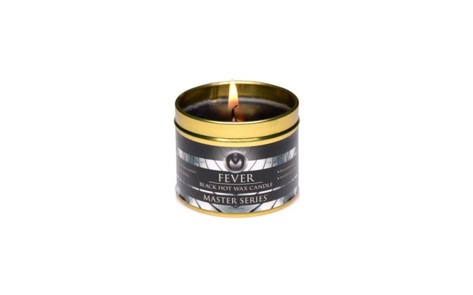 Master Series Fever Black Hot Wax Candle - - Bath and Intimate Fragrances