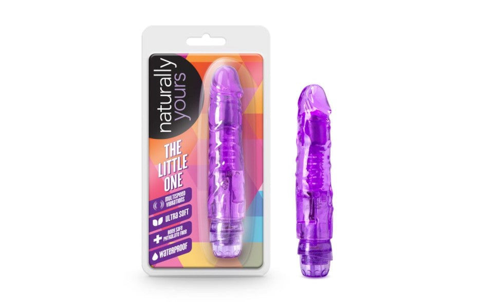 Naturally Yours The Little One Dildo Vibrator Purple - - Vibrating Dildos