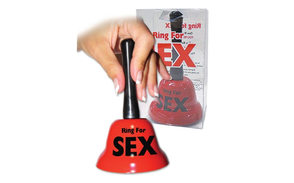 Novelty Ring for Sex Bell With Flashy Red Hand - - Party Gifts and Novelties