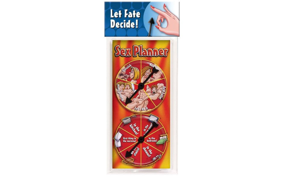 Novelty Sex Planner Spinner Adult Game - - Sex Games, Coupons and Tricks