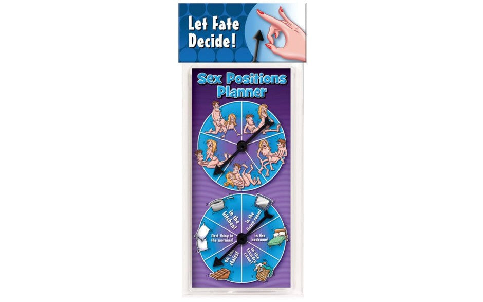 Novelty Sex Positions Planner Spinner Game - - Sex Games, Coupons and Tricks