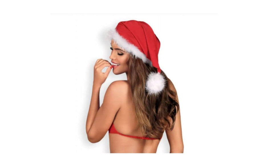Obsessive Santastic Soft Material Santa Cap - - Fancy Dress Ups