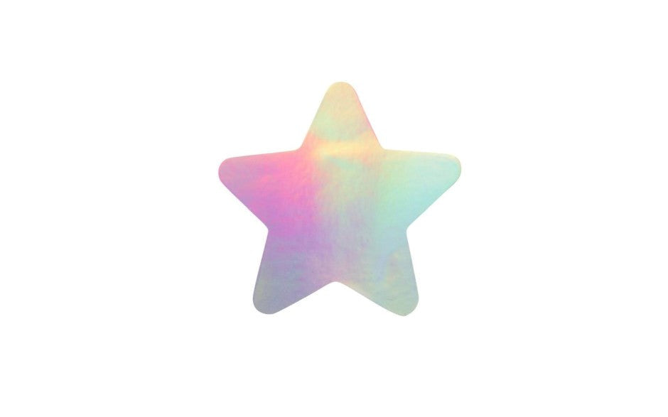 Peekaboo Iridescent Stars Sexy Nipple Pasties - - Fancy Dress Ups