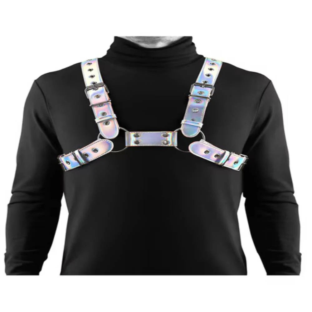 Cosmo Stylish Bondage Chest Harness Rogue - - His Fetish