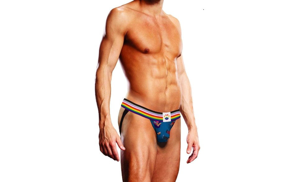 Prowler Pixel Art Gay Pride Collection Mens Jockstrap - - Jocks and G-Strings