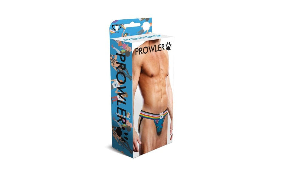 Prowler Pixel Art Gay Pride Collection Mens Jockstrap - - Jocks and G-Strings